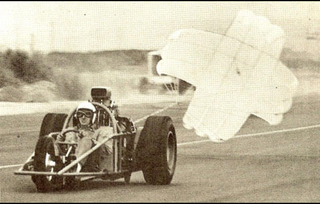 Illustration for article titled Whitewall Tires And Muffler Pipe Rollbars: Drag Racing Back In The Day
